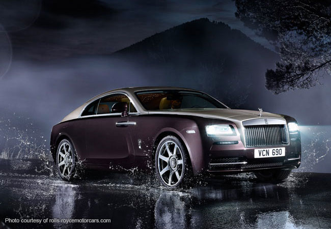 The Rolls Royce Wraith, masterful and distinguished