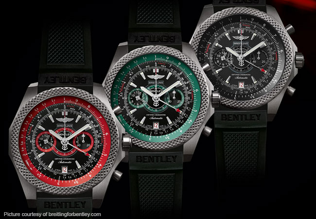 Breitling for Bentley combine power and style