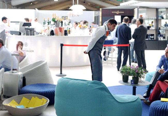 The Upperdeck Lounge | Picture courtesy of Monaco Yacht Show
