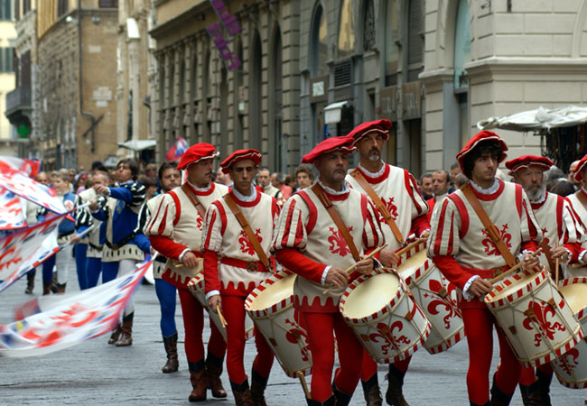 Parade leading to Calcio Storico Match       | Photo by Giambra / Shutterstock.com
