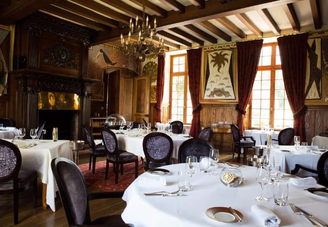 The Château's gourmet restaurant