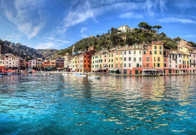The picturesque fishing village of Portofino
