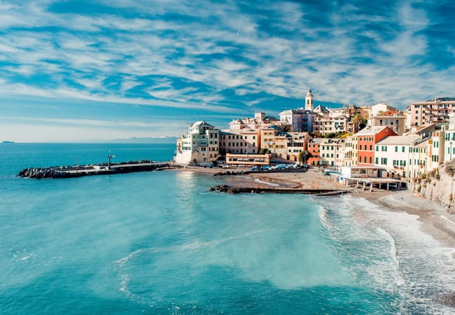 Liguria's scenic coast