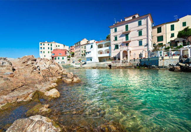 The translucent cobalt blue seas of Elba | Luciano Mortula/Shutterstock
