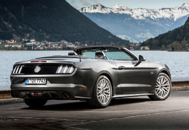 Fifth generation Ford Mustang convertible | Photo Courtesy of ford.com