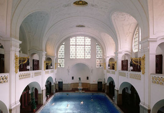 The beautiful interior of Muller'sches Volksbad | Photograph by Alamy