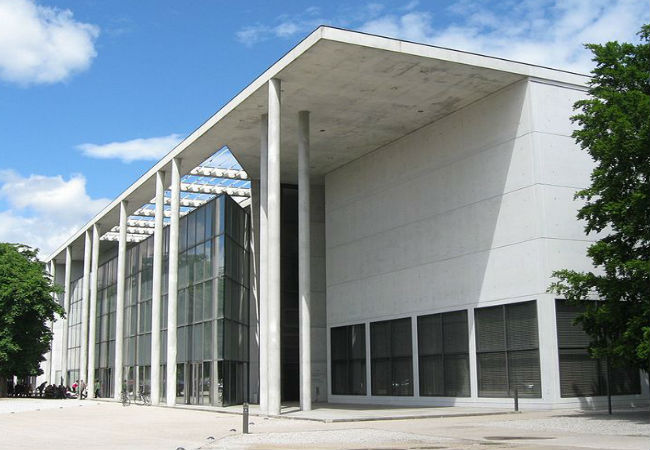The Pinakothek der Moderne, Munich's Museum of Modern Art.