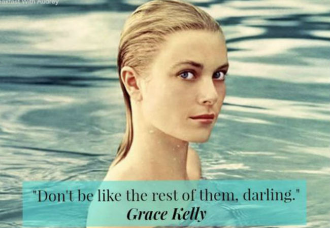 Grace Kelly, exceptional in class and unique in style 