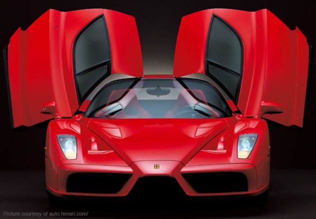 The stunning Ferrari Enzo