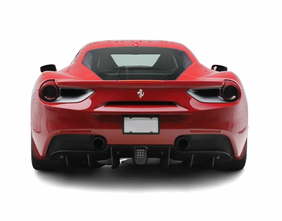 Ferrari 488 GTB Rear view