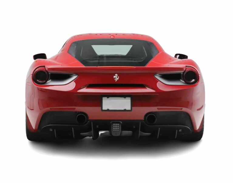 Ferrari 488 GTB Rear view