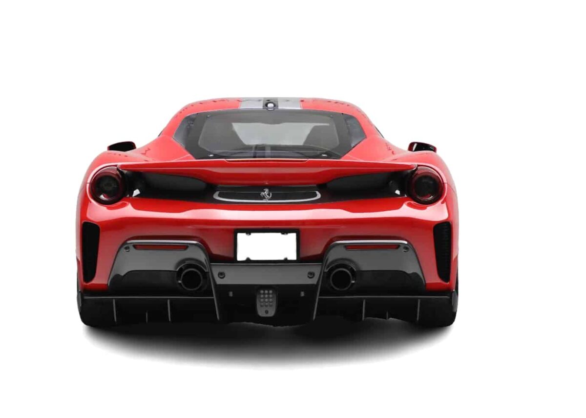 Ferrari 488 Pista Rear view