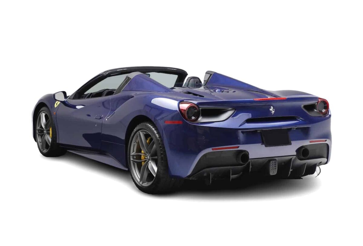 Ferrari 488 Spider Half side view