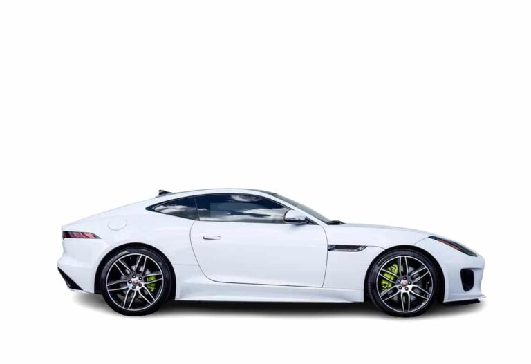 Jaguar F-Type Side view