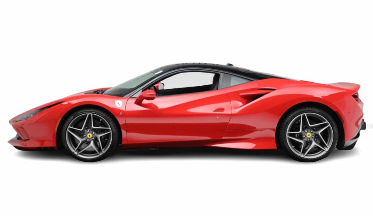 Ferrari F8 Tributo side view