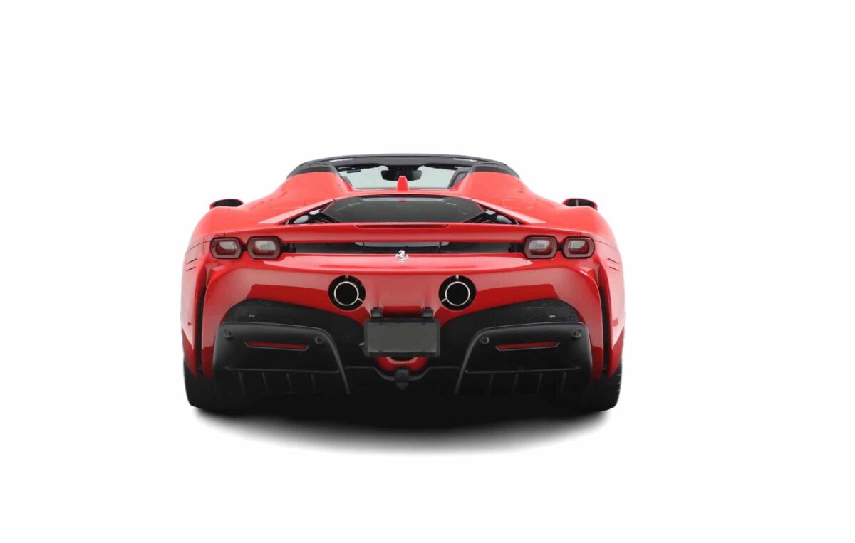Ferrari SF90 Spider Rear view
